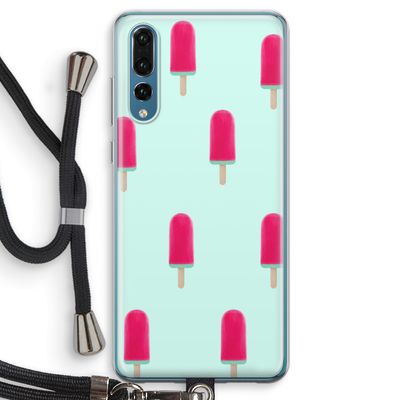 Waterijsje: Huawei P20 Pro Transparant Hoesje met koord