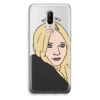 Ashley: OnePlus 6 Transparant Hoesje