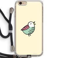 Birdy: iPhone 6 PLUS / 6S PLUS Transparant Hoesje met koord Birdy: iPhone 6 PLUS / 6S PLUS Transparant Hoesje met koord