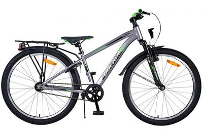 Volare cross kinderfiets - jongens - 24 inch - donker grijs
