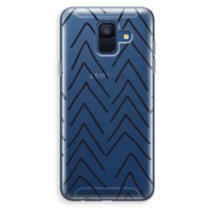 Marrakech Arrows: Samsung Galaxy A6 (2018) Transparant Hoesje