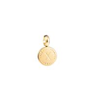 Go Dutch Label Letter X Kettinghanger Goud
