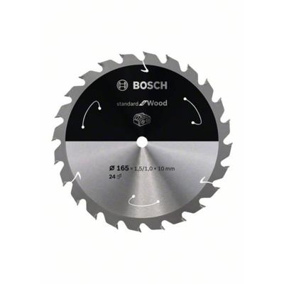 Bosch Accessories Bosch Power Tools 2608837679 Hardmetaal-cirkelzaagblad 165 x 10 mm Aantal tanden: 24 1 stuk(s)