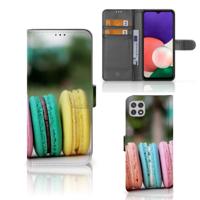 Samsung Galaxy A22 5G | Book Cover | Macarons