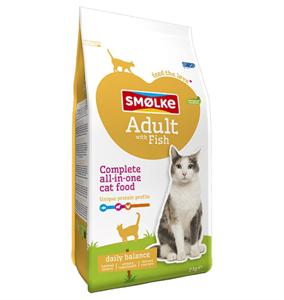 SMOLKE CAT ADULT FISH / RICE 2 KG