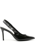 Versace Jeans Couture escarpins Scarlett 90 mm à bride arrière - Noir