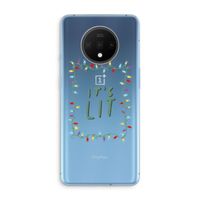 It's Lit: OnePlus 7T Transparant Hoesje
