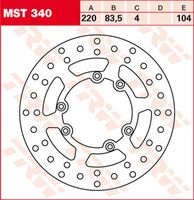 TRW Remschijf, remschijven voor de moto, MST340