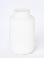 Witte glasvaas Vanessa | voor 10-20 rozen