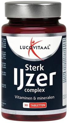 Lucovitaal Voedingssupplementen Sterk IJzer Complex Tabletten 30Tabletten