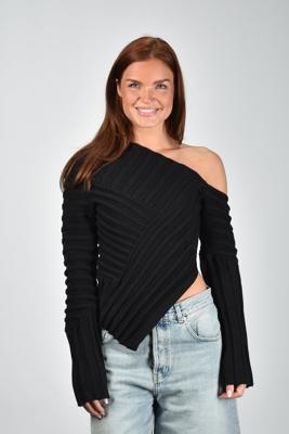 Cult Gaia top Jaidan Knit KT3748YC1553 black