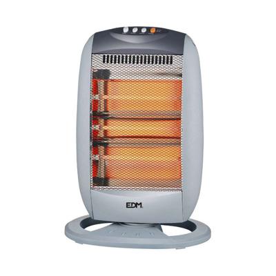 Kwarts Kachel EDM 07136 07136 Zwart 1200 W