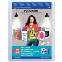 Showalbum Oxford Polyvision A4 40-tassen PP transparant