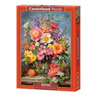 Selecta Castorland legpuzzel june flowers in radiance, 1000st.