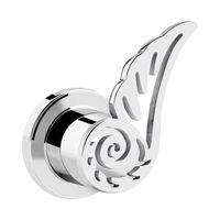 Tunnel met wing design Chirurgisch staal 316L Tunnels & Plugs