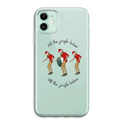 Jingle Ladies: iPhone 11 Transparant Hoesje