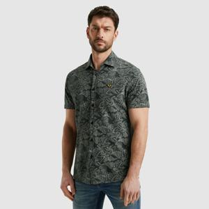 Pme Legend Short Sleeve Shirt Print On Jersey Overhemd 6147 - Green Gables