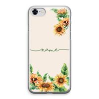 Zonnebloemen: iPhone 8 Transparant Hoesje