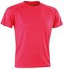 Spiro RT287 Impact Aircool Performance Tee - Fluorescent Pink - XL