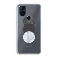 Marmeren cirkels: OnePlus Nord N10 5G Transparant Hoesje