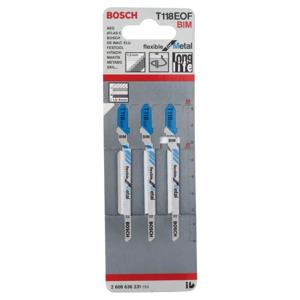 Bosch Professional T118EOF Decoupeerzaagblad Flexible for Metal VE=3 - 2608636231