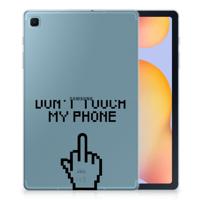 Samsung Galaxy Tab S6 Lite | S6 Lite (2022) Print Case Finger Don&apos;t Touch My Phone
