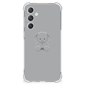 Samsung Galaxy S23 FE Stevig Bumper Hoesje Grijs Baby Olifant