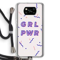 GRL PWR: Xiaomi Poco X3 NFC Transparant Hoesje met koord