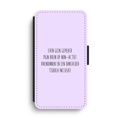 Tequila: iPhone XS Max Flip Hoesje
