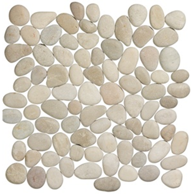 Terre d&apos;Azur Stone Pebbles Crema 30x30 cm