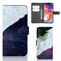Samsung Galaxy A70 | Book Case | Sea in Space
