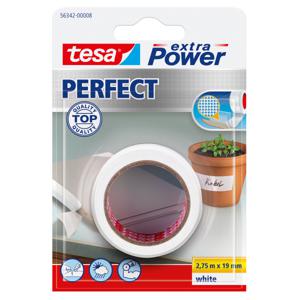 TESA extra Power Perfect 2,75 m Stof/Weefsel Wit 1 stuk(s)