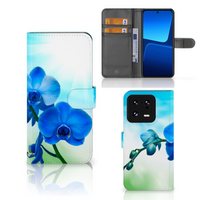 Xiaomi 13 Pro Hoesje Orchidee Blauw - Cadeau voor je Moeder