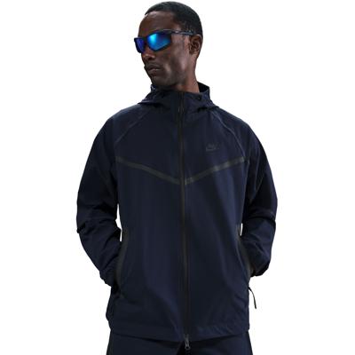 Nike Tech Sportswear Windrunner Jack Donkerblauw Zwart