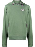 Fila hoodie à logo brodé - Vert