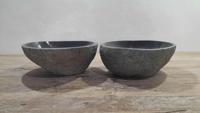 Rivierstenen waskommen set RS250302AB, 38x34x15 cm