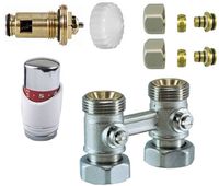 Saqu paneel-aansluitset thermostatisch recht