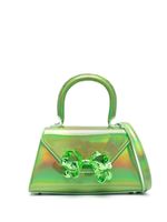 Self-Portrait mini sac Bow Envelope - Vert