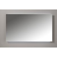 Badkamerspiegel Xenz Garda 100x70cm met Ledverlichting Boven- en Onderzijde en Spiegelverwarming