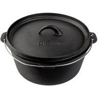 Grill Guru Cast Iron Dutch Oven Large kookpan