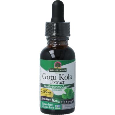 Natures Answer Gotu kola extract 1:1 alcoholvrij