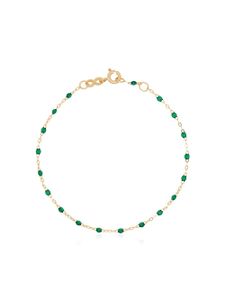 Gigi Clozeau collier en or 18ct à détails de perles - Vert