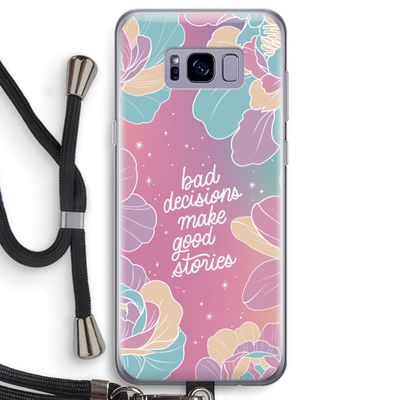 Good stories: Samsung Galaxy S8 Transparant Hoesje met koord