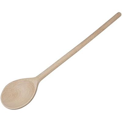 Pollepel rond beukenhout 30 cm