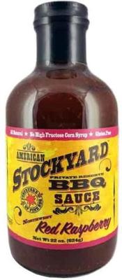 Stockyard bbq sauce red raspberry 350ml - Hortus