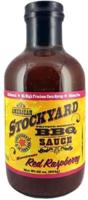 Stockyard bbq sauce red raspberry 350ml - Hortus
