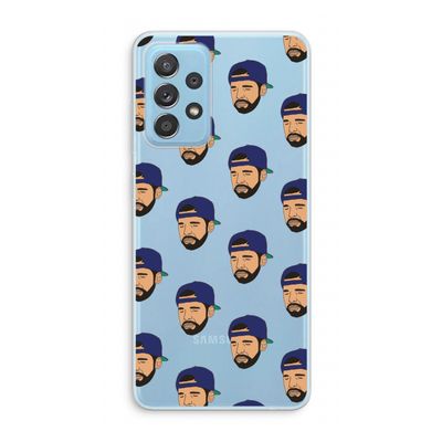 Drake Away: Samsung Galaxy A73 Transparant Hoesje