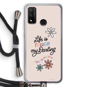 Tough Life: Huawei P Smart (2020) Transparant Hoesje met koord