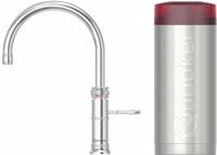 Quooker Classic Fusion Round met COMBI+ boiler 3-in-1 kokend water kraan chroom