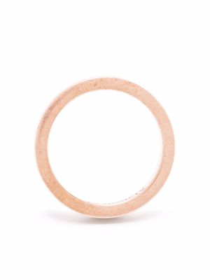 Maison Margiela boucle d'oreille à fini martelé
